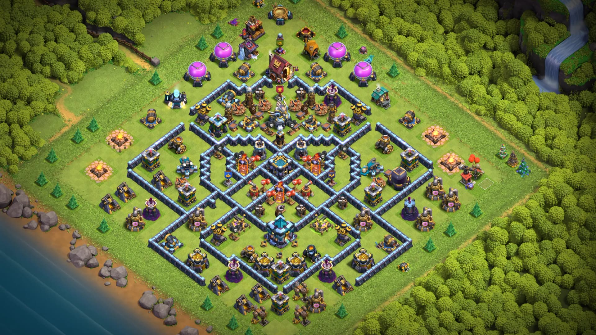 Base layout for Anti 3 Star War Base