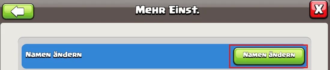 Name ändern